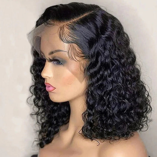 Transparent 13x6 Lace Front Wig 6x5 Glueless Ready To Go Human Hair Wigs