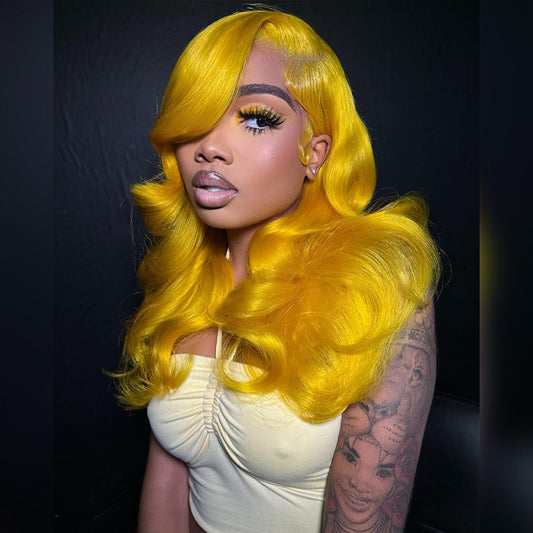 10A 250% Density HD Transparent 13x6 Lace Front Human Hair Wig