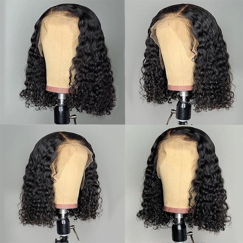 Transparent 13x6 Lace Front Wig 6x5 Glueless Lace Closure Ready To Wear Human Hair Wig Water Wave