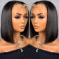 210% Density BOB 13x6 Lace Front Wig 5x5 Lace Glueless Ready To Go Human Hair Wigs Straight Hair
