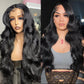 180% Density 5x5 13x4 Invisiable HD Full Lace Frontal Closure Body Wave Human Hair Wigs