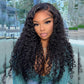 Premium 10A Transparent 13x6 Lace Front Wig 6x5 Glueless Human Hair Wigs Water Wave