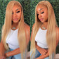 SUPER DEAL ! Honey Blonde Colored 13x6 Lace Front Human Hair Wigs