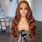 Little Reddish Brown Colored 13x6 Lace Front Closure Wig 5x5 Glueless Ready To GoHuman Hair Wigs Body Wave