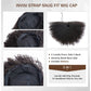 Afro Kinky Curly 3 In 1 Half Wig ( Can be weared in half wig / headband wig / ponytail )