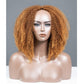 Coily Babylights Blondes Highlight Colored 3 In 1 Half Wig ( Can be weared in half wig / headband wig / ponytail )