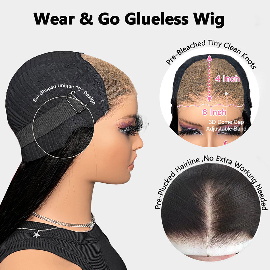 Customized Ginger Cuppa Colored 5x5 13x6 Lace Closure Front Wig  6x5 Ready Go Human Hair Wigs