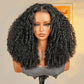 Big Retro Curly Wigs Double Drawn Weft Made 250% Density Human Hair Wigs
