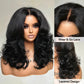 250% Density Curtain Bang Layered Cut Glueless Lace Wig