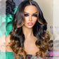 Hairstylist Works Double Drawn 13x6 Lace Front Wig 5x5 Glueless Lace Closure Wig Ready To Wear Human Hair Wigs Body Wave