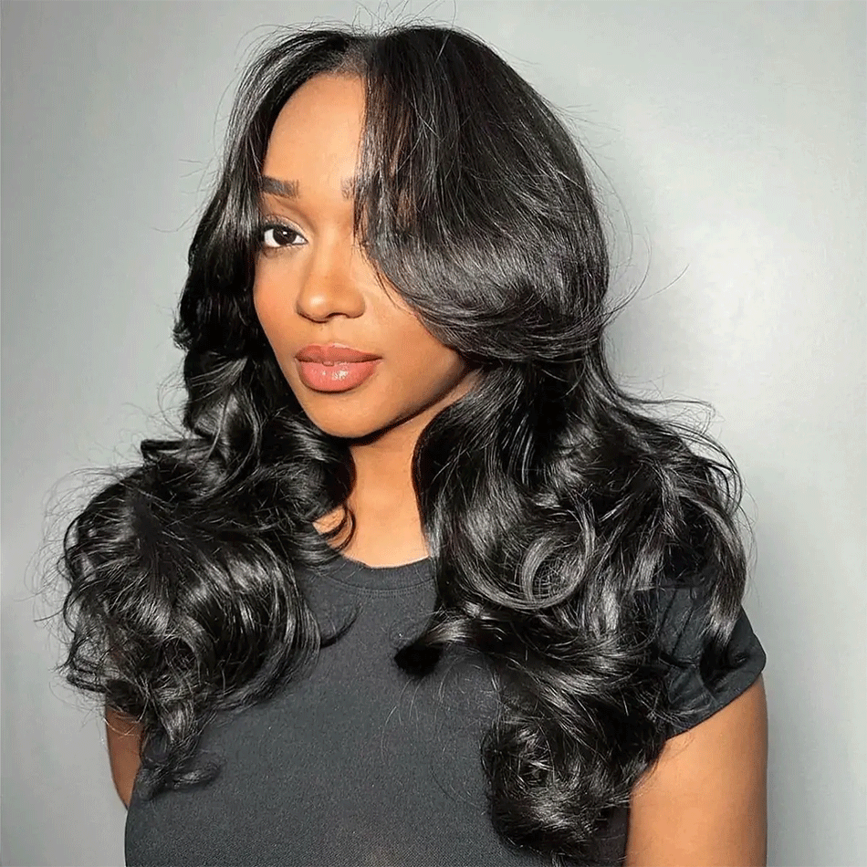 Transparent 13x6 Lace Front Wig 5x5 Glueless Ready Go Body Wave Wig