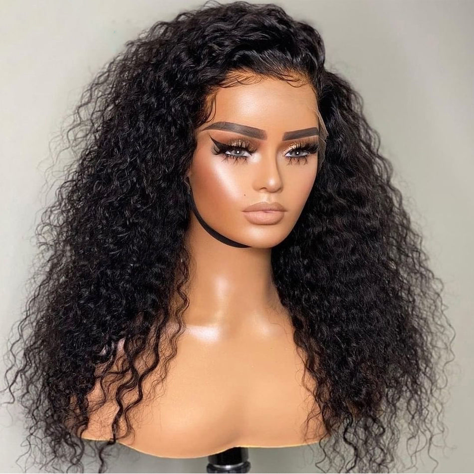 Invisiable HD 5x5 13x4 Full Lace Frontal Human Hair Wigs Water Wave