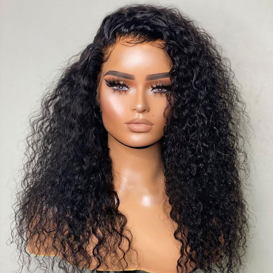 Invisiable HD 5x5 13x4 Full Lace Frontal Human Hair Wigs Water Wave