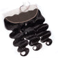 10A Body Wave Human Hair 3 Bundles With 13x4 Full Frontal Lace 100% Remy Human Hair