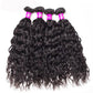 10A Brazilian Water Wave Hair 1/3/4 Bundles Deal 100% Remy Human Hair Weave