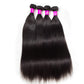 10A Brazilian Straight Hair 1/3/4 Bundles Deal 100% Remy Human Hair Weave