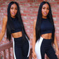 10A Straight Human Hair 3 Bundles With 5x5 Closure 100% Remy Human Hair