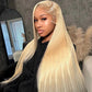 SUPER DEAL ! 613 Blonde HD Transparent 13x4 13x6 Lace Front Straight Human Hair Wigs