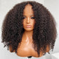 Premium 10A Pre Plucked 6x5 Glueless Lace Closure Wig Kinky Curly Ready To Wear Human Hair Wigs-064