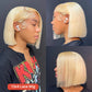 SUPER DEAL ! 613 Blonde 13x4 Lace Frontal Bob Wigs 13x6 Lace Front Human Hair Wigs