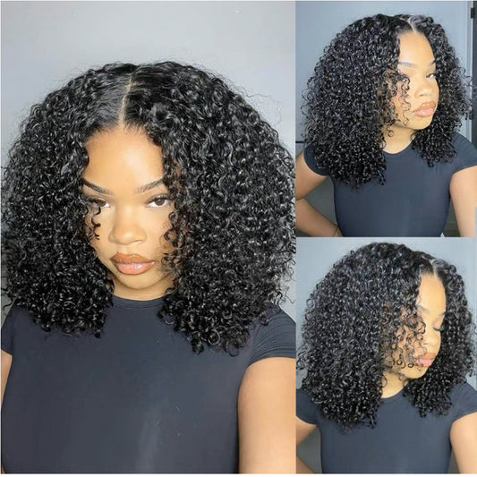 Special Offer ! 6x5 Glueless Kinky Curly Lace Wigs Human Hair Ready To Wear