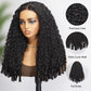 Premium 10A Burmese Curly With Spiral Curly Ends 13X4 Undetectable HD Full Frontal Lace Human Hair Wigs