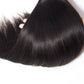 10A Straight Human Hair 3 Bundles With 5x5 Closure 100% Remy Human Hair