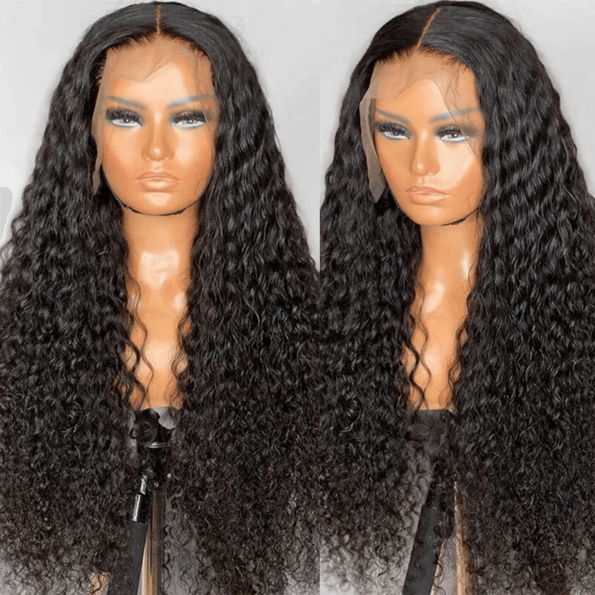 Transparent 13x6 Lace Front Closure Wig 6x5 Ready To Go Human Hair Wigs Malaysian Jerry Curly Wigs