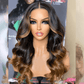 Hairstylist Works Double Drawn 13x6 Lace Front Wig 5x5 Glueless Lace Closure Wig Ready To Wear Human Hair Wigs Body Wave
