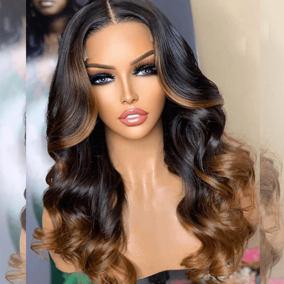 Hairstylist Works Double Drawn 13x6 Lace Front Wig 5x5 Glueless Lace Closure Wig Ready To Wear Human Hair Wigs Body Wave