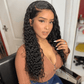 Real Invisiable HD 13x4 Full Frontal Human Hair Wigs Brazilian Jerry Curly 5x5 Lace Closure Wigs