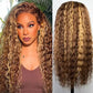Beyonce Inspired ! Highlight 4/27# Colored HD Transparent 5x5 13x6 Lace Closure Front Wig 6x5 Glueless Ready Go Human Hair Wig Water Wave