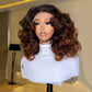 300% Density Classy And Luxury Bouncy Rose Wave Glueless Lace Wigs Human Hair Confident Boss Lady Wigs Ultra Full