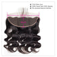 10A Body Wave Human Hair 3 Bundles With 13x4 Full Frontal Lace 100% Remy Human Hair