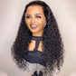 Real Invisiable HD 13x4 Full Frontal Human Hair Wigs Brazilian Jerry Curly 5x5 Lace Closure Wigs