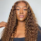 Highlight #4/27 Human Hair Deep Wave Wig - 5x5 13x6 Lace Wig, Glueless Ready-to-Wear