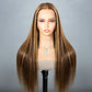 10A 4/27# Highlight Colored Straight 13x6 Lace Front Human Hair Wigs