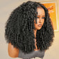 Big Retro Curly Wigs Double Drawn Weft Made 250% Density Human Hair Wigs