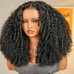 Big Retro Curly Wigs Double Drawn Weft Made 250% Density Human Hair Wigs