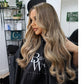 TOP 10A 250% Density Balayage Blonde And Brown 13x6 Lace Front Human Hair Wigs