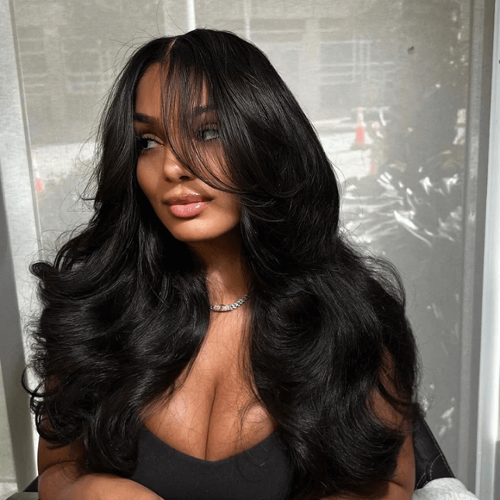 Transparent 13x6 Lace Front Wig 5x5 Glueless Ready Go Body Wave Wig