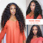 Transparent 13x6 Lace Front Human Hair Wigs 6x5 Glueless Brazilian Loose Deep