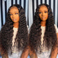 Transparent 13x6 Lace Front Human Hair Wigs 6x5 Glueless Brazilian Loose Deep