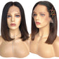 Ombre Brown Colored Short Bob 5x5 Wear And Go Glueless Lace Wig