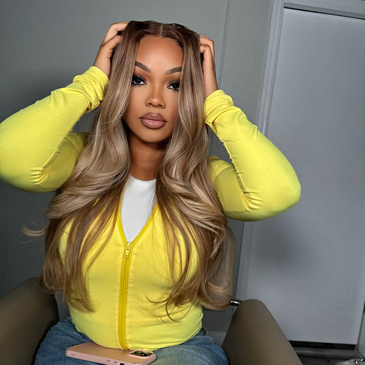 250% Density Customized Colored 13x6 Lace Human Hair Wigs