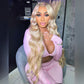10A 250% Density Light Blonde Colored 13x6 Lace Human Hair Wigs