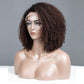 Low-key Highlight Brown Colored Glueless Lace Wigs Ready To Wear