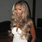 10A 250% Density Ombre P10/613 13x6 Lace Front Human Hair Wig Body Wave