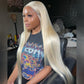 10A 250% Density Light Blonde Colored 13x6 Lace Human Hair Wigs