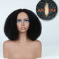 Kinky Curly Seamless V-Part Wig